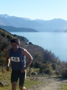 Mike Coombe, last years series winner, in Wanaka