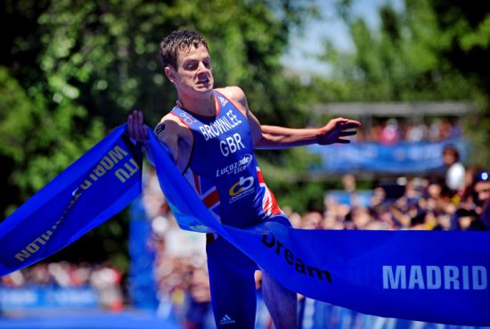 Jonathan Brownlee wins in Madrid