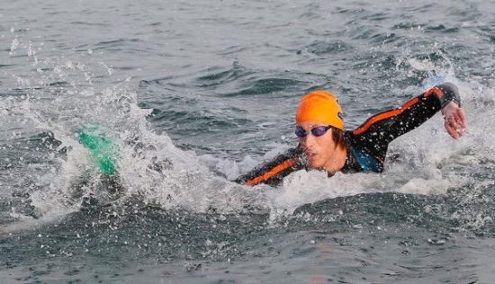 Dylan Dunlop-Barrett during the Harbour Crossing in 2013