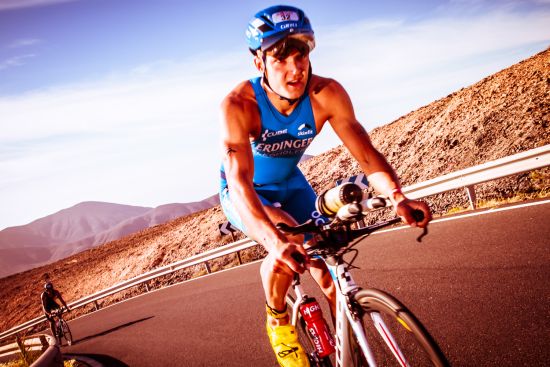 Andreas Dreitz on his way to victory at Challenge Fuerteventura