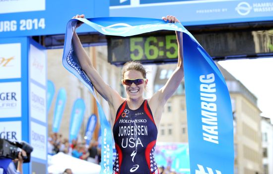 Gwen Jorgensen notches up another win in Hamburg