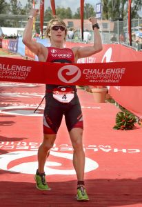 Josh Amberger winning in Shepparton