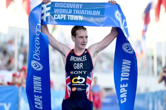 Alistair Brownlee takes his 18th WTS win in Cape Town