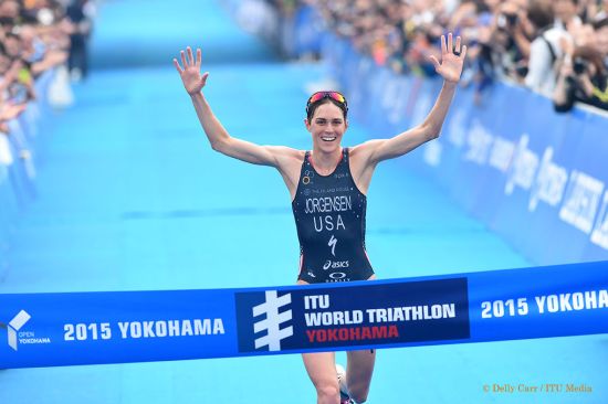 Gwen Jorgensen wins by over a minute in Yokohama