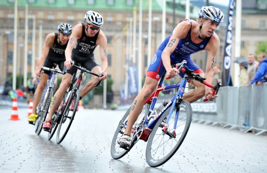 Sam Ward racing in Stockholm in 2014