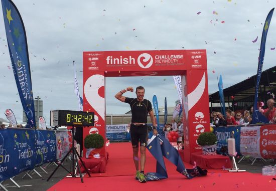 Marek Jaskolka (POL) wins Challenge Weymouth and the ETU European Long Distance Triathlon Championships