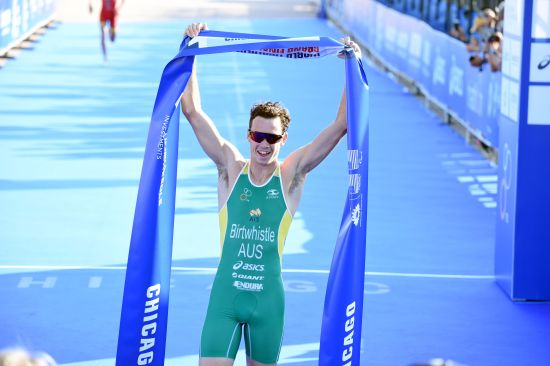 Jacob Birtwhistle wins the U23 race in Chicago